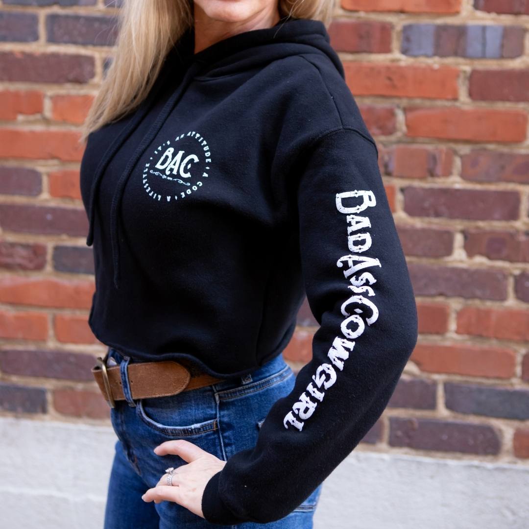 Girl Crop Hoodie