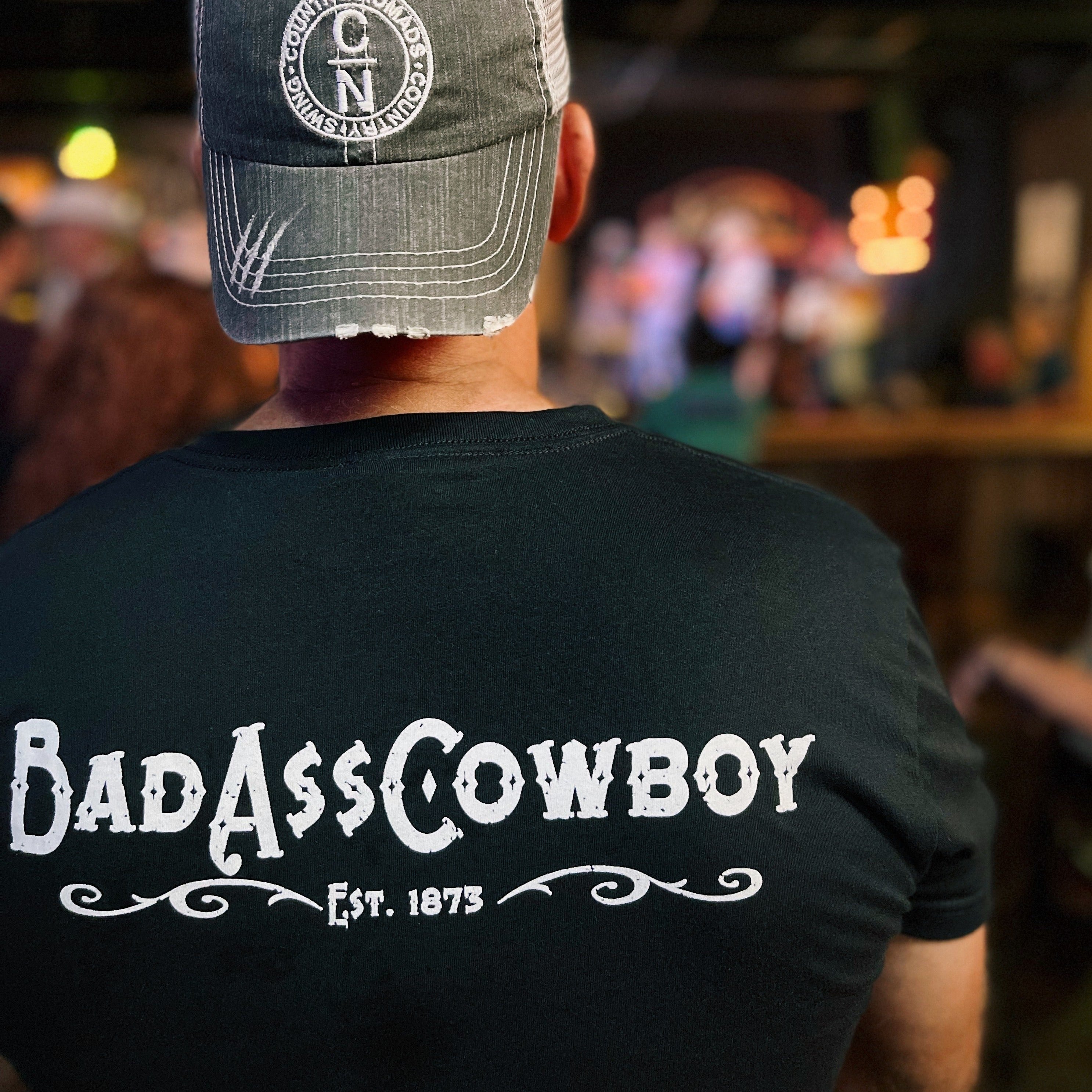 Cowboy V-Neck Tee – Bad Ass Cowboy