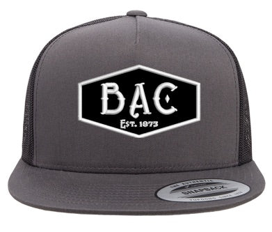 BAC Patch Logo Mesh Back Trucker Hat